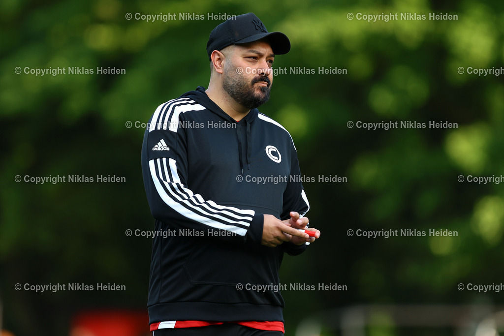 NH_Concordia_TuSDassendorf_LottoPokal_08082025 | Baris Saglam (Trainer, Concordia)Fußball I Herren I Lotto-Pokal I Saison 2025-2026  I 1. Runde I Concordia - TuS Dassendorf I 08..08.2025 I Sportplatz Bekkamp