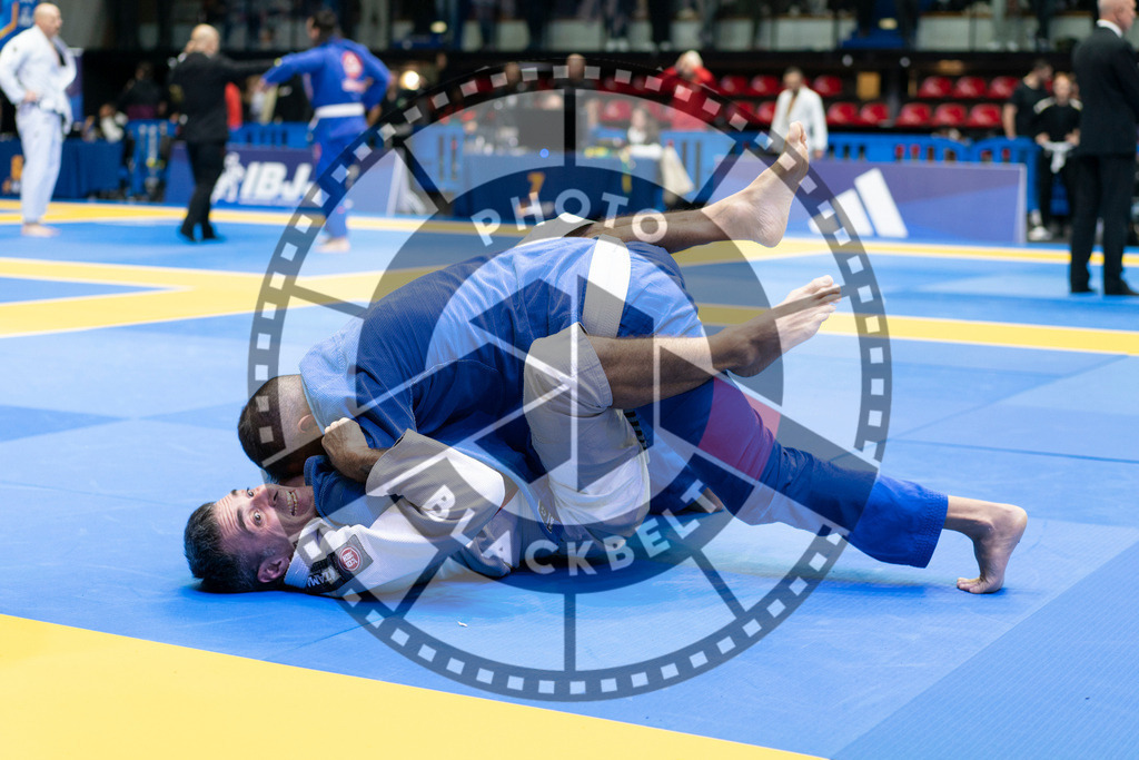 20240119PBB3277 | Fighters compete during the IBJJF European Championship in Paris, France, on January 19, 2024.