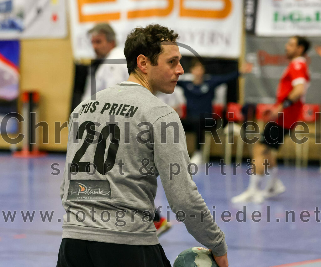 2023-04-01_004_SV_Anzing_gegen_TuS_Prien | Anzing, Deutschland, 01.04.2023:
Handball, Bezirksliga 2022 / 2023, 12. Spieltag, SV Anzing gegen TuS Prien, Endergebnis: 

Foto: Christian Riedel / fotografie-riedel.net