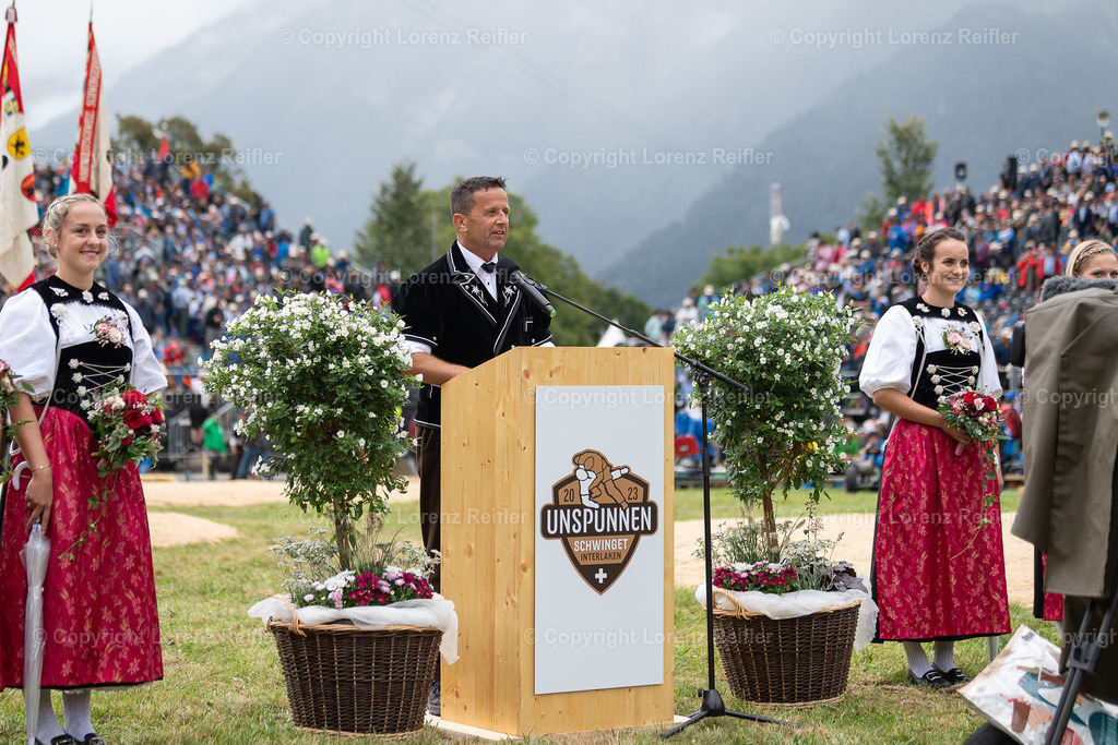 Schwingen -  Unspunnen 2023 | Interlaken, 27.8.23, Schwingen - Unspunnen.