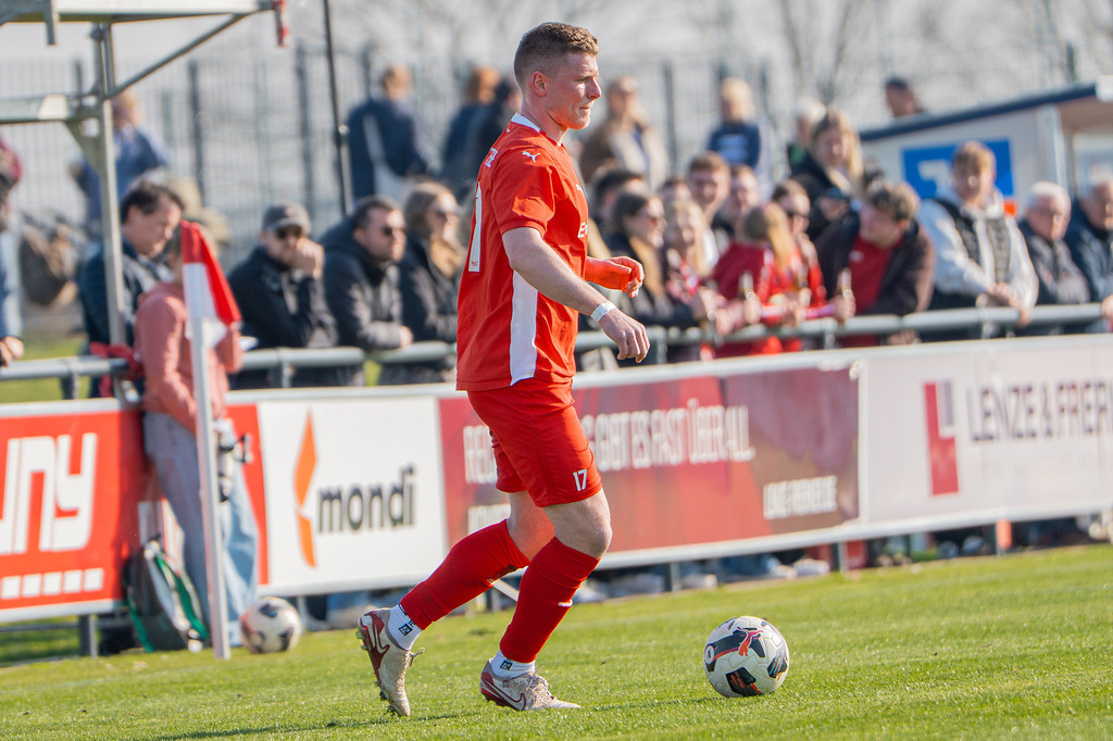 Fußball I Herren I Saison 2025-2026 I Bezirksliga Weser-Ems 4 I 24. Spieltag I VFL Oythe - SV Thüle I 220038.03.2026 | jns.sportfotos - Realisiert mit Pictrs.com