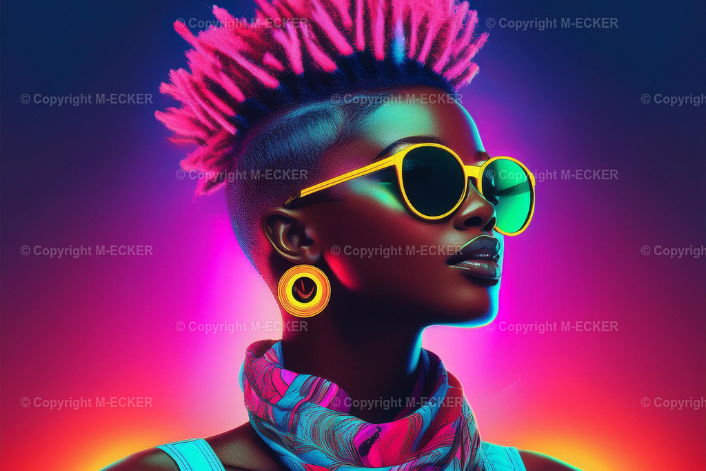 Neon Frau 1 | Martin Ecker Fotograf Euratsfeld - Realisiert mit Pictrs.com