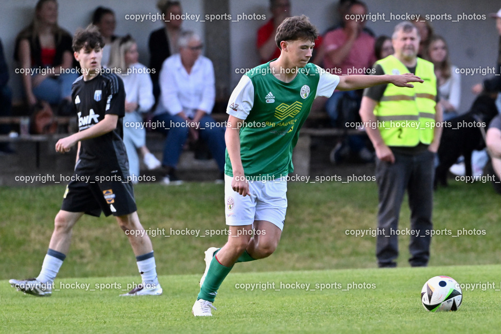 WSG Radenthein vs. URC Thal Assling | #6 Simon Hinteregger WSG Radenthein, WSG Radenthein vs. URC Thal Assling, WSG Radenthein vs. URC Thal Assling am 30.05.2025 in Radenthein (Sportplatz Radenthein), Austria, (Photo by Bernd Stefan)