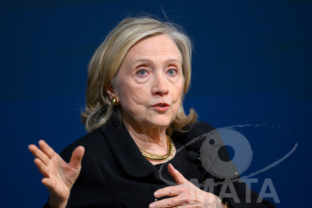 _DWA4001 | Die US-Politikerin Hillary Clinton auf der Veranstaltung Bridging Scholarship and Statecraft im Rahmen der Münchner Sicherheitskonferenz 2026. München, 13.02.2026 Bayern Deutschland  - Realisiert mit Pictrs.com