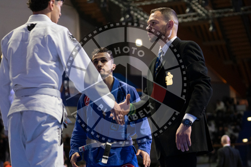20240119PBB0909 | Fighters compete during the IBJJF European Championship in Paris, France, on January 19, 2024.