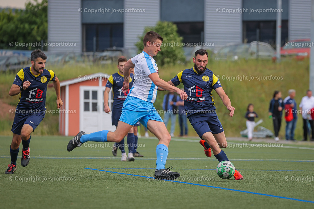 BQ3I4519 | 06.06.2023; Relegation zur Kreisliga B Dillenburg; Kunstrasenplatz Herborn; SG Guntersdorf/Herborn - SSV Hirzenhain; Ergebnis 5:1 (1:0)