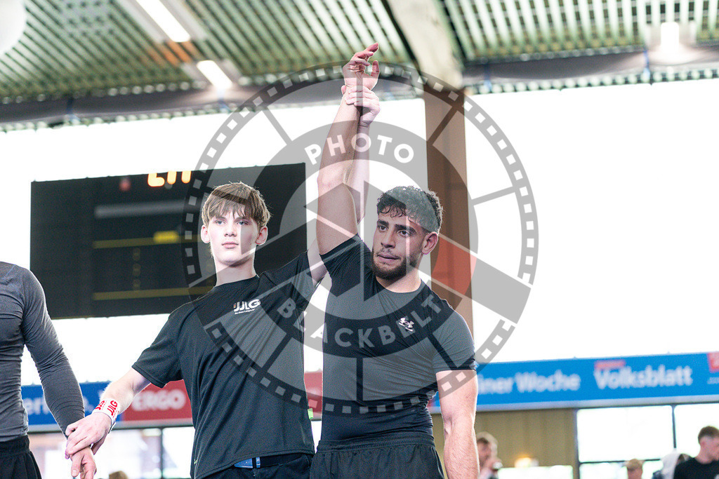 20250510PBB3728 | Athletes compete during the JJLG Berlin Open Jiu-Jitsu Championship on May 10, 2025 in Berlin, Germany. © Chiara Dazi / photoblackbelt