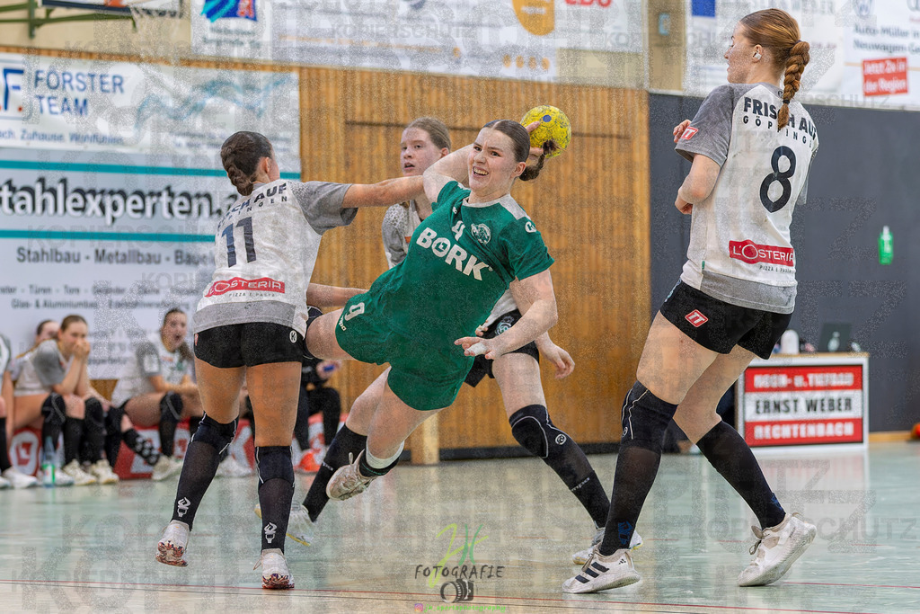 Jugendbundesliga wJA, Pokalrunde, HSG Kleenheim/Langgöns - Frisch Auf Göppingen | Jugendbundesliga wJA, Pokalrunde, HSG Kleenheim/Langgöns - Frisch Auf Göppingen am 28.02.2026 in Oberkleen (Weidig-Halle)Photo © 2026 - Jörg Heinrich - Realisiert mit Pictrs.com