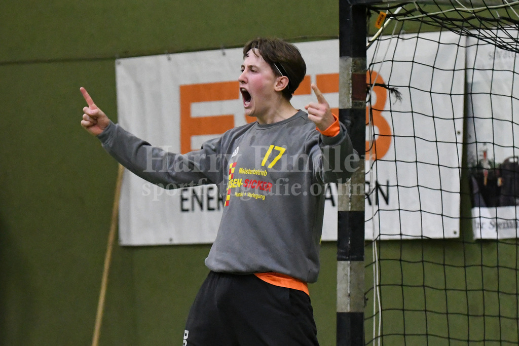 SSG Metten :  TSV 1861 Mainburg  | Max Bürger (Tormann SSG Metten #17) - Realisiert mit Pictrs.com