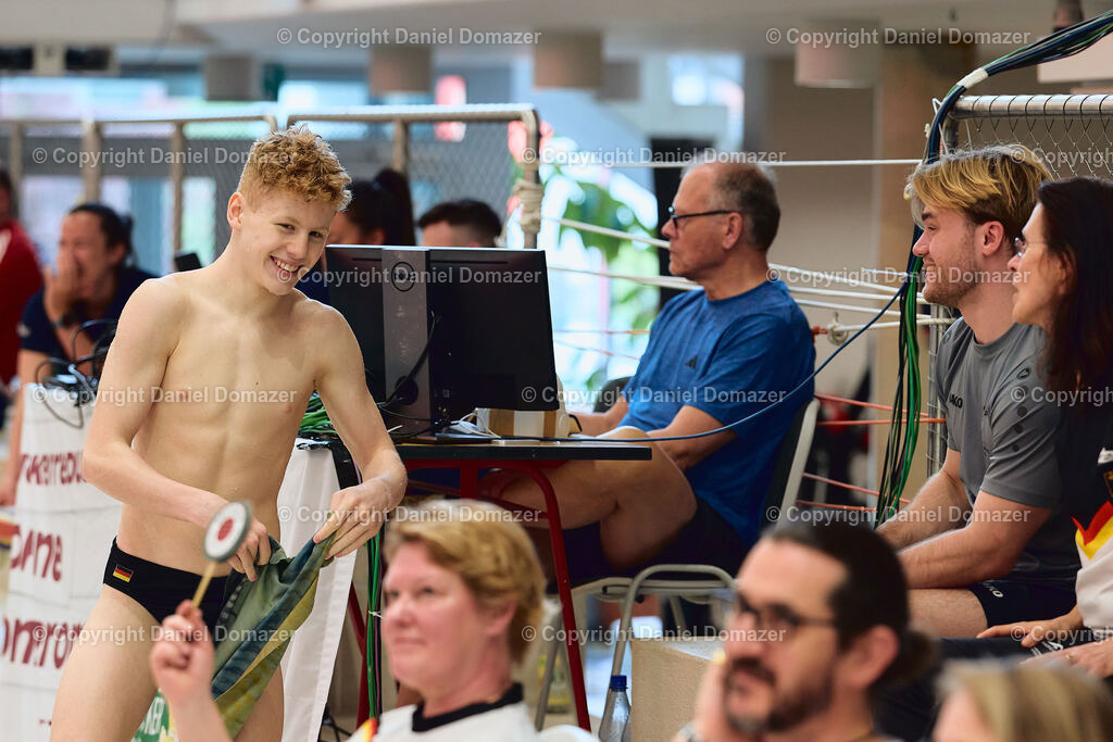 International Youth Diving Meet 2026 | Day 3 of 5 | International Youth Diving Meet 2026| Day 3 of 5 | 24.04.2026 | Youth diving competition featuring 1m and 3m springboard and platform at the Schwimmsportkomplex Freiberger Platz in Dresden.@ Domazer Photography - Realisiert mit Pictrs.com