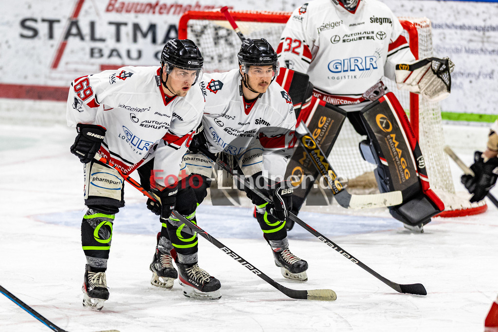 Bayernliga Eishockey Meisterrunde, TSV Peißenberg "Miners" gegen EHC Königsbrunn "Pinguines" am 17.2.23 in Peißenberg | Bayernliga Eishockey Meisterrunde, TSV Peißenberg "Miners" gegen EHC Königsbrunn "Pinguines" am 17.2.23 in Peißenberg