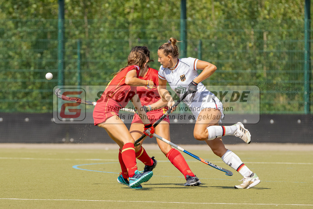 HK_20230820_103541 | 4 Nations Tournament ( WU21 ) Spain - Germany am 19.8.2023 DHC Düsseldorf, Düsseldorf ,