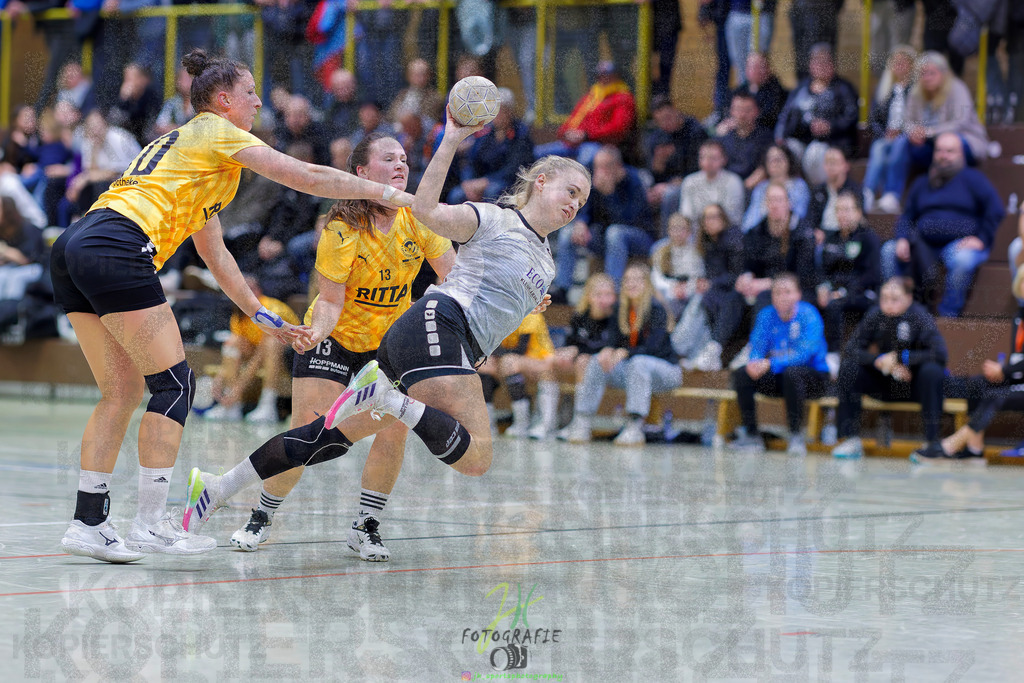 Frauen Oberliga Mitte (HHV); HSG Eibelshausen/Ewersbach - HSG Linden | Frauen Oberliga Mitte (HHV); HSG Eibelshausen/Ewersbach - HSG Linden am 15.11.2025 in Eibelshausen (Holderberghalle)Photo © 2025 - Jörg Heinrich - Realisiert mit Pictrs.com