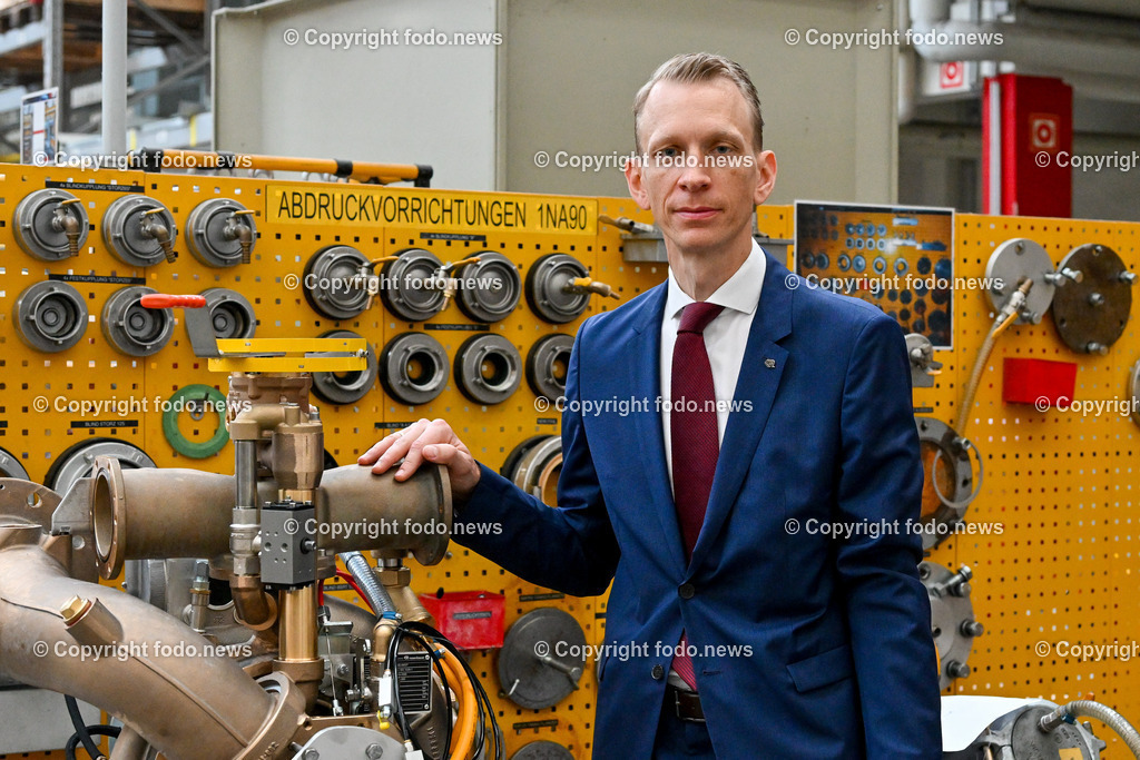Rosenbauer International AG_ 19.07.2023-83 | 19.07.2023, Leonding, AUT, Rosenbauer International AG, im Bild Sebastian Wolf (CEO Rosenbauer International AG)