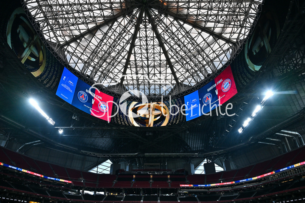 Paris Saint Germain - FC Bayern München | Im Viertelfinale der Club WM treffen heute Paris und der FC Bayern aufeinander / Symbolbild / Symbolfoto / FIFA Club World Cup: Paris Saint Germain - FC Bayern Muenchen, Mercedes Benz Stadium am 05.07.2025 / NOT FOR SALE IN USA