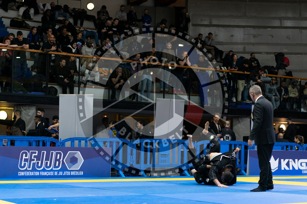 20240119PBB2719 | Fighters compete during the IBJJF European Championship in Paris, France, on January 19, 2024.