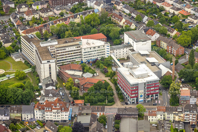 Hamm220604168 | Luftbild, Evangelisches Krankenhaus Hamm, Mitte, Hamm, Ruhrgebiet, Nordrhein-Westfalen, Deutschland