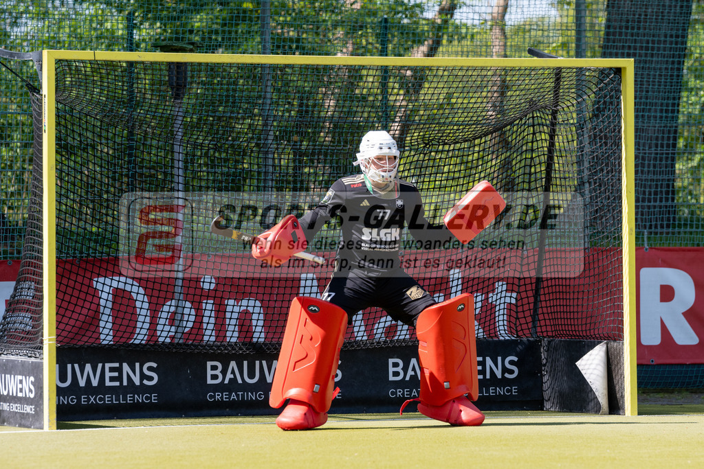 SFE_20250412_0009 | Köln, Deutschland, 12.04.2025:  Hockey 1. Bundesliga Herren Rot-Weiss Köln - Harvestehuder THC im KTHC Stadion Rot-Weiss Köln Tennis and Hockey Club am 12.04.2025 in Köln, Deutschland. (Foto von Stephan Fehrmann)Köln, Germany, 12.04.2025: Hockey 1. Bundesliga Herren Rot-Weiss Köln - Harvestehuder THC in KTHC Stadion Rot-Weiss Köln Tennis and Hockey Club at 12.04.2025 in Köln, Deutschland. (Foto from Stephan Fehrmann)