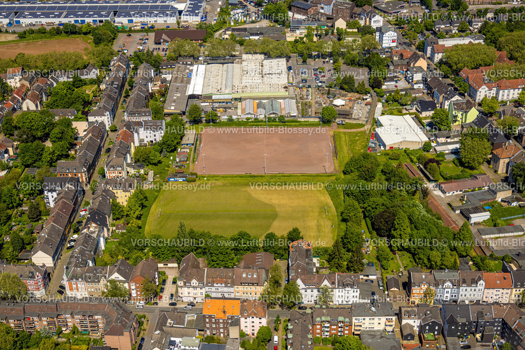 Gelsenkirchen230511550 | Luftbild, Sportanlage Dessauer Straße SV Union Neustadt, Ückendorf, Gelsenkirchen, Ruhrgebiet, Nordrhein-Westfalen, Deutschland