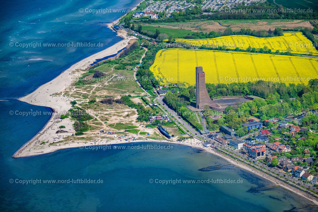 Laboe_Marineehrenmal_ELS_0456010524 | LABOE 01.05.2024 Marine- Ehrenmal des " DMB Deutscher Marinebund " als Wahrzeichen der Kieler Förde in Laboe im Bundesland Schleswig-Holstein, Deutschland. // Naval memorial of the "DMB Deutscher Marinebund" as a landmark of the Kieler Foerde in Laboe in the state Schleswig-Holstein, Germany. Foto: Martin Elsen