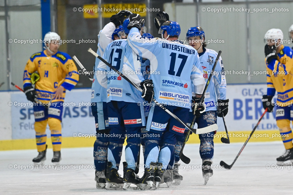  ESC Steindorf vs. EHC Althofen 2.3.2023 | Jubel ESC Steindorf Mannschaft, 