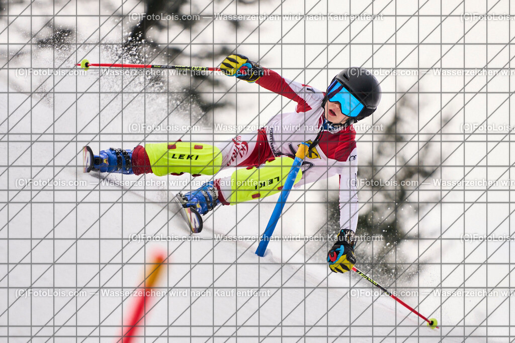 ALP3730_KinderCup-SL_STMK_Strallegg_Walcher Luke | Raiffeisen KINDERCUP Alpin, SLALOM auf der JogllandStreif in Strallegg am So 23. Februar 2025. Veranstaller: Steirischer Skiverband (5000). Skiunion Strallegg (5197).
