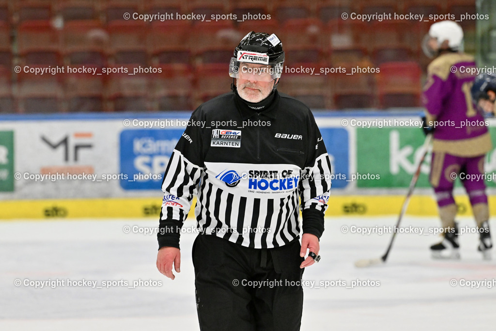 EC Kellerberg vs. EC Arnoldstein | PIEBER Manuel Referee, EC Kellerberg vs. EC Arnoldstein, EC Kellerberg vs. EC Arnoldstein am 27.01.2026 in Villach (Stadthalle Villach), Austria, (Photo by Bernd Stefan)