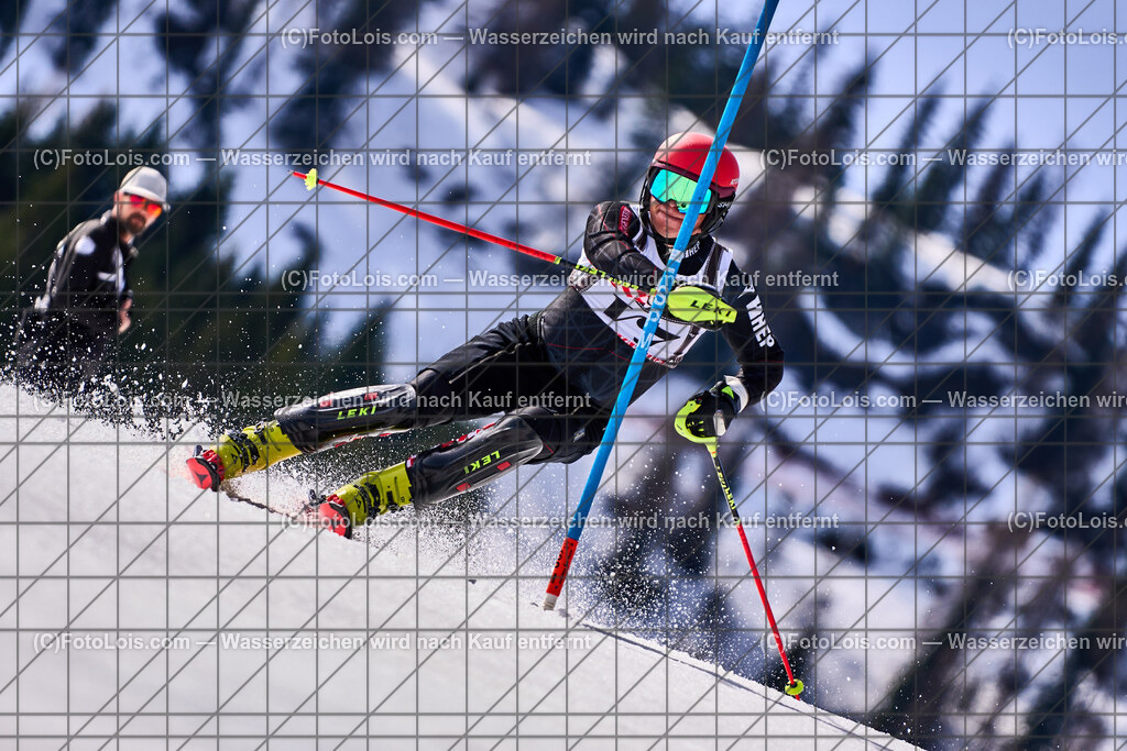 ALP2345_FIS MASTERS WC-Finale_SL_A-Herrn_Vorlaeufer | (C)FotoLois.com, Alois Spandl. FIS MASTERS WorldCup-Finale 2024, Reiteralm (Steiermark, AUT), SLALOM auf der Muldenliftpiste, Sa 6. April 2024.