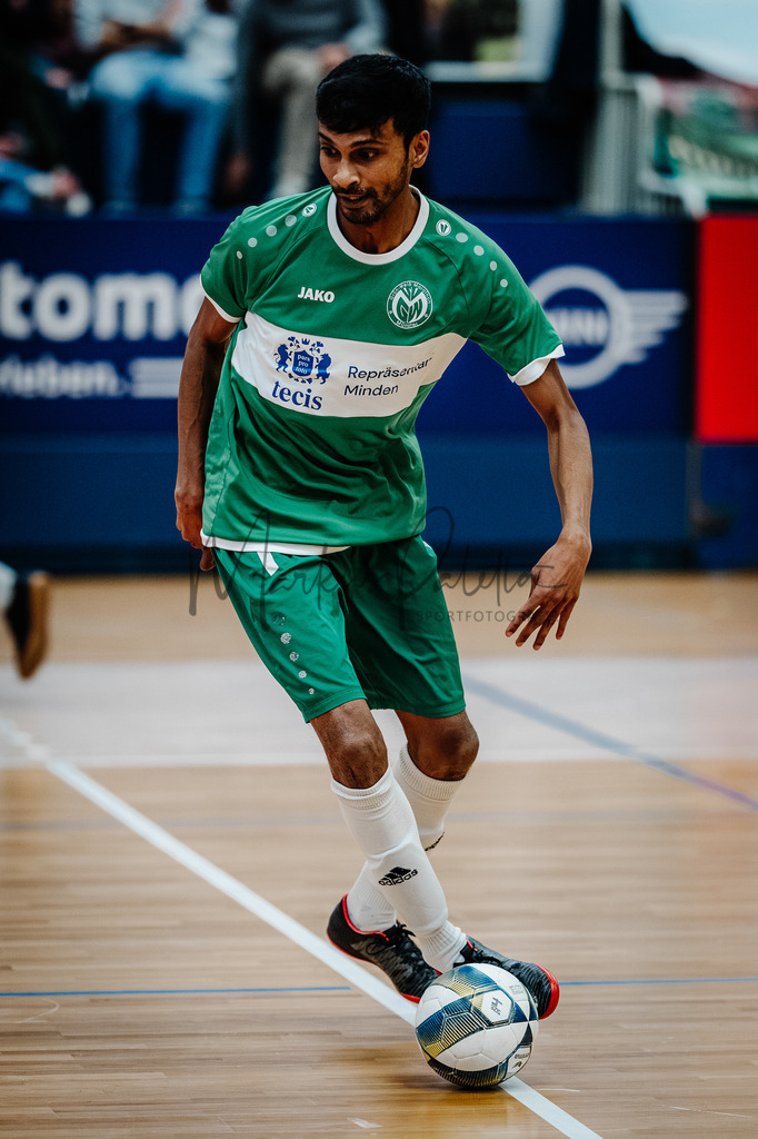 47. Stadtmeisterschaften im Hallenfußball 2025, Vorrunde | Stadtmeisterschaften im Hallenfußball 2025, Vorrunde, Sporthalle Berg Fidel in Münster. Foto: sportfotografie.ms | Markus Paletta - Realisiert mit Pictrs.com