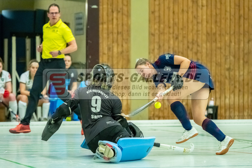 HK_20240106_107781 | 1. Bundesliga Damen Uhlenhorst Mülheim - Düsseldorfer HC  am 6.1.2024 Sporthalle Lehnerstraße, Mülheim a.d. Ruhr ,