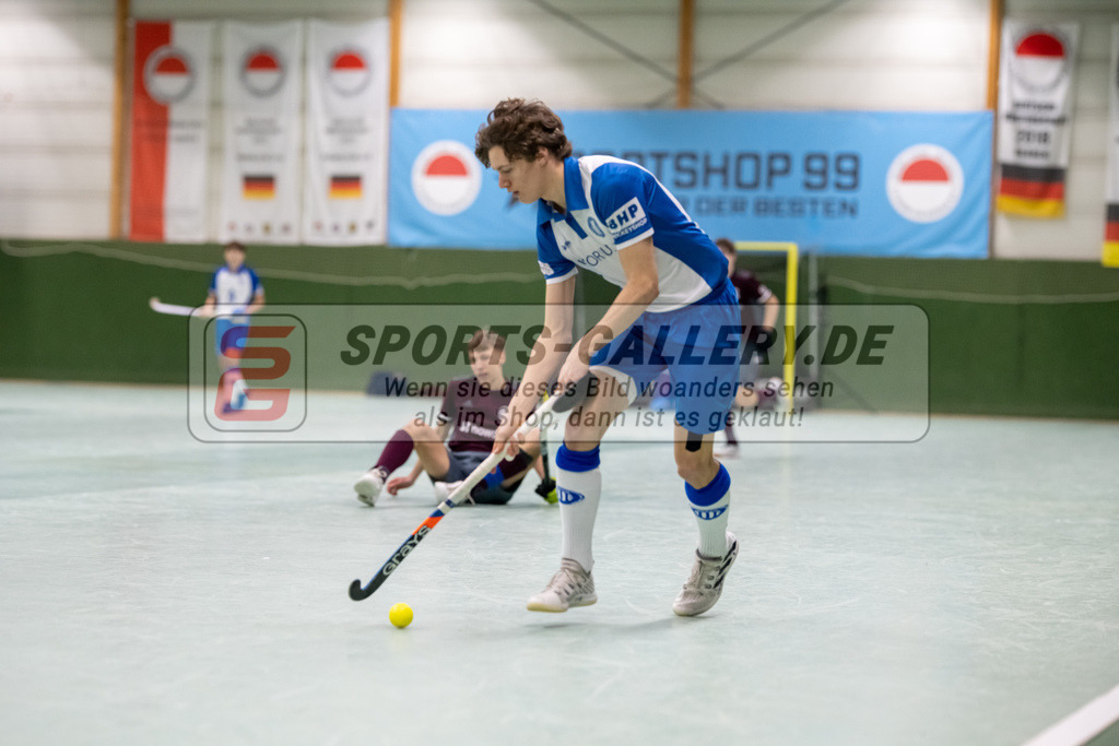 SFE_20230305_0020 | Deutsche Meisterschaft Männliche U16 Halle 2023 am 05.03.2023 in Köln (KTHC Stadion Rot-Weiss Köln Tennis and Hockey Club), Photo: Stephan Fehrmann 2022 (Sports-Gallery)