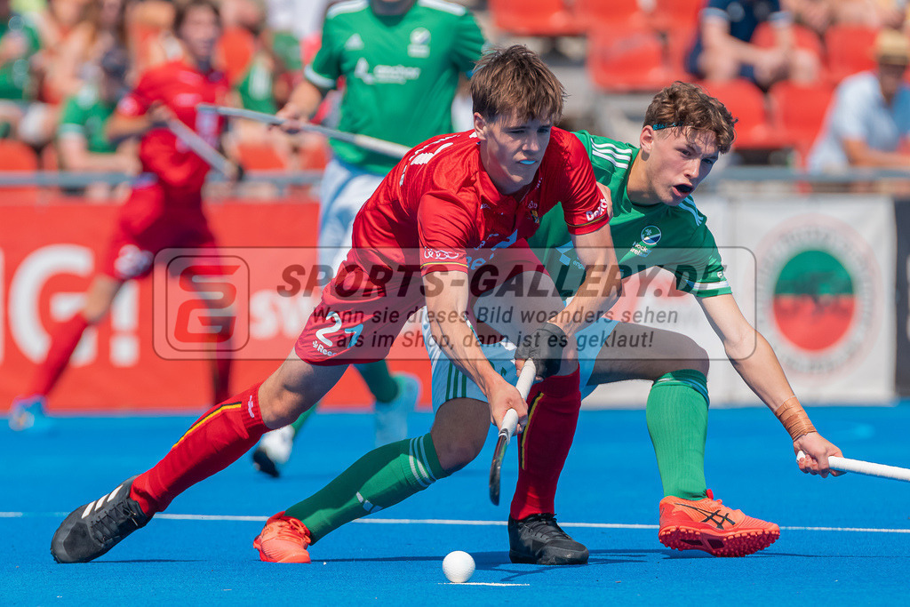 HK_20230709_100057 | Euro Hockey MU18 Belgium - Ireland Championship Girls & Boys am 9.7.2023 CHTC , Krefeld ,