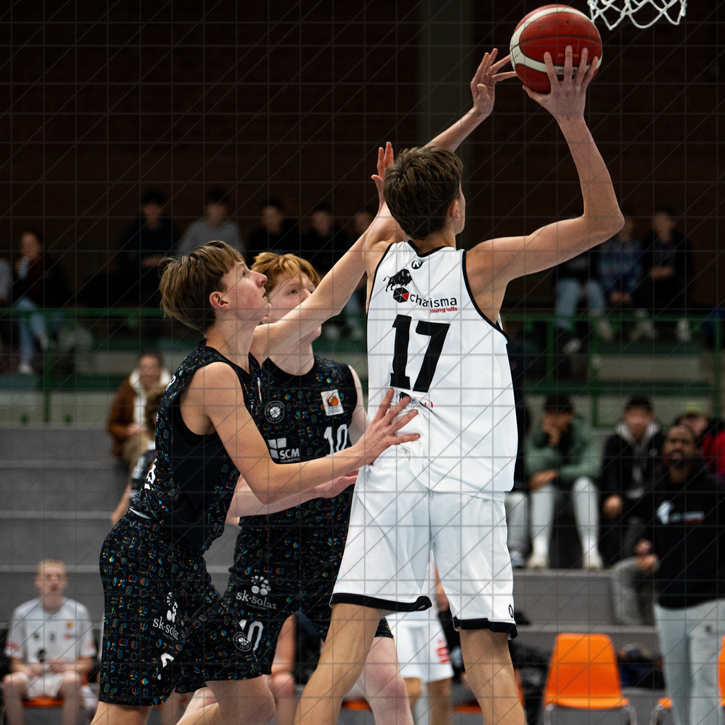 JBBL 24/25 | 23.11.2024 | Charisma Young Bulls vs. UBC Münster  | JBBL 24/25 | 23.11.2024 | Charisma Young Bulls vs. UBC Münster - - - - - CREDIT, www.bullenfotos.de, Martin König, Hörner Weg 40, D-49078 Osnabrück, +4917663732967, Nutzung und Weitergabe nur zu den vereinbarten Zwecken. Presseanfragen an Urheber. Alle Rechte beim Urheber. - - - - - - Realisiert mit Pictrs.com