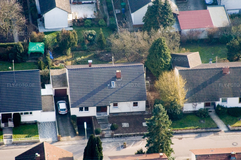 Luftbild: Zeppelinstr in Kandel im Bundesland Rheinland-Pfalz in Deutschland. Foto: IMG_5353.jpg vom 18.02.2007 durch Werner Riehm/FLY-FOTO.de