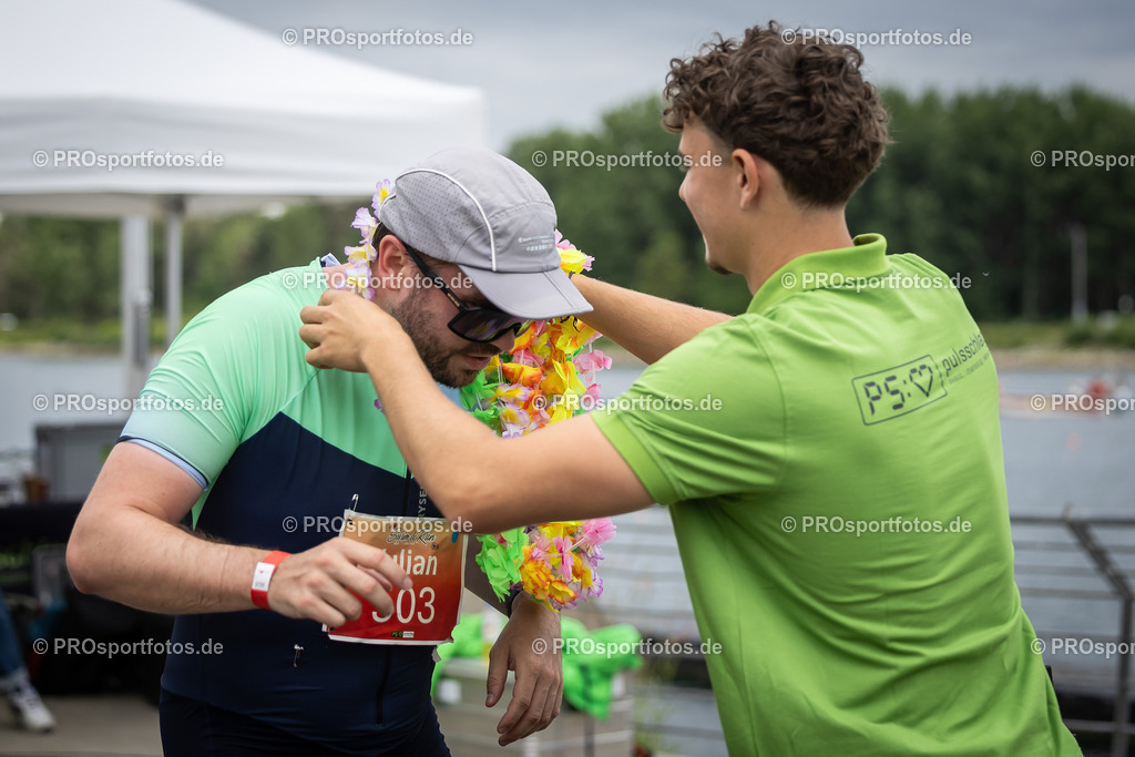 2. Swim & Run Köln; Koeln, 01.06.25 | Impressionen vom 2. Swim &amp; Run Köln am 01.06.25 am Fühlinger See in Koeln. Foto: BEAUTIFUL SPORTS/Leah Kohring
