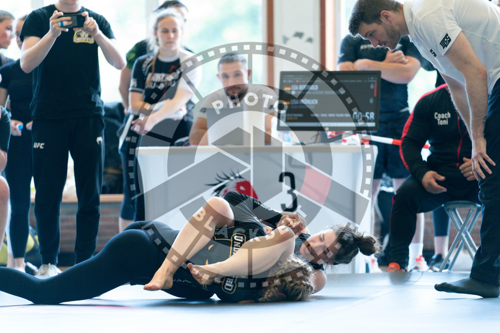 20240608PBB01228 | Fighters compete during the ILLCS VII summer edition luta livre competition in Hannover, Germany, on June 8, 2024.