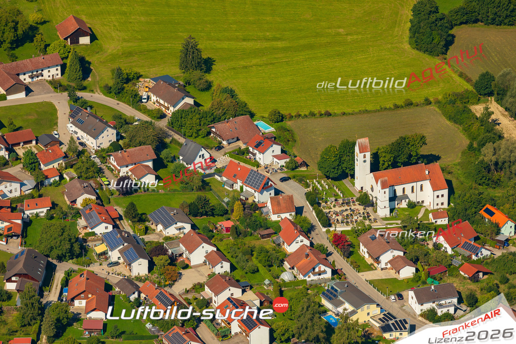 Klassische Luftaufnahme ohne Drohne zeigt:Lichtenhaag bei Gerzen - Die Luftbildaufnahme wurde 2025 vom UL-Flugzeug heraus erstellt ( keine Drohne ) - Hochauflösende Luftaufnahme -Nicht vergleichbar mit Google Maps oder Satelittenbilder- Die Geschenkidee !Mit Lizenz und Bildrechte bestellbar
