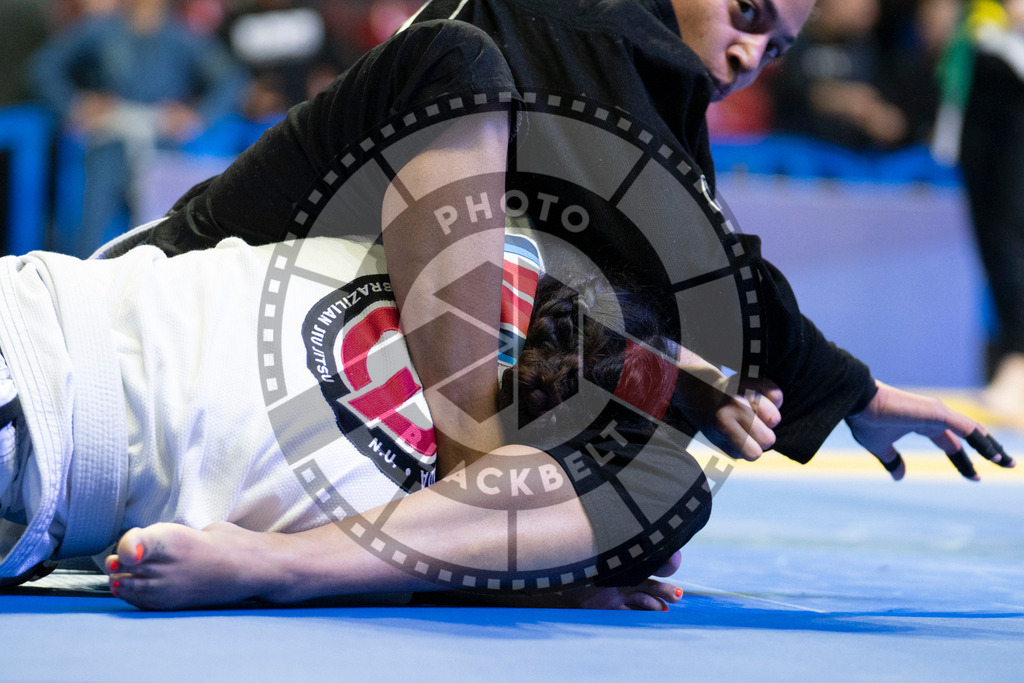 20240119PBB1767 | Fighters compete during the IBJJF European Championship in Paris, France, on January 19, 2024.