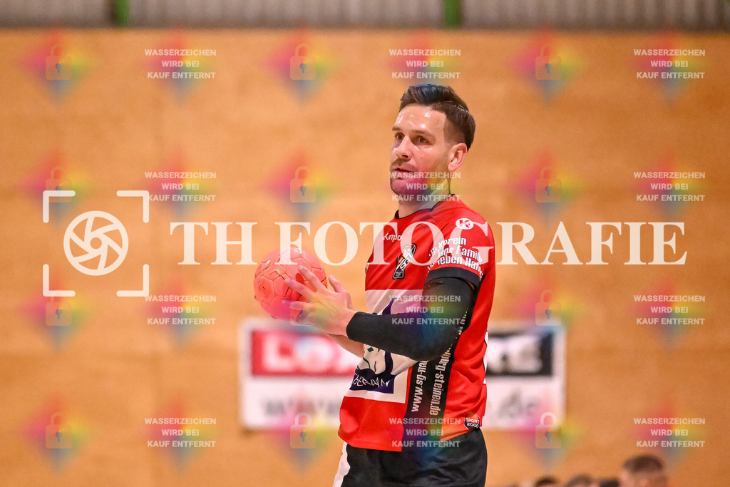 GER, SG Maulburg/Steinen - HSG Dreiland, Handball, Landesliga Suedbaden, 4. Spieltag, Saison 2024/2025, 12.10.2024 | Jakob Tiedtke (SG Maulburg/Steinen, #08)GER, SG Maulburg/Steinen - HSG Dreiland, Handball, Landesliga Suedbaden, 4. Spieltag, Saison 2024/2025, 12.10.2024Foto: TH Fotografie/Thomas Hess