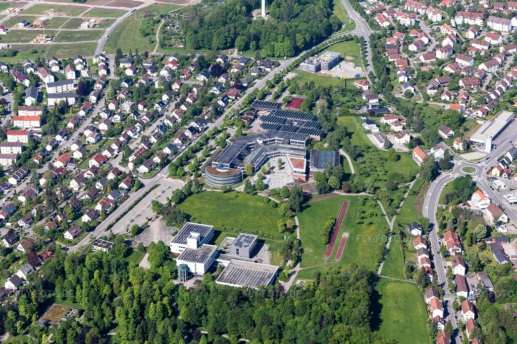 Luftbild: Nell-Breuning Schule in Rottweil im Bundesland Baden-Württemberg in Deutschland. Foto: IMG_114475.jpg vom 30.05.2019 durch Werner Riehm/FLY-FOTO.de