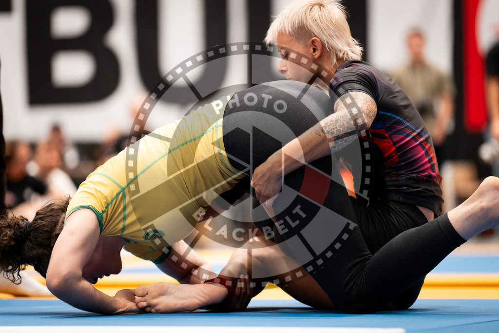 20250906PBB2990 | Fighters compete during the ADCC European Trials  competition in Warsaw, Poland, on September 6, 2025.