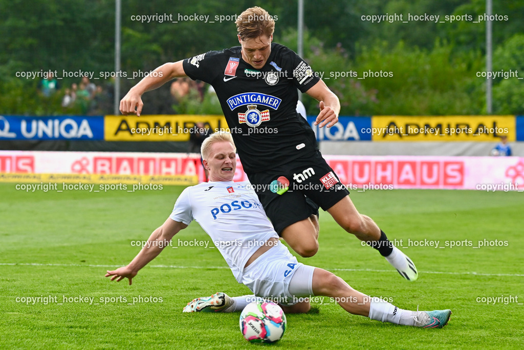 SAK vs. SK Sturm 22.7.2023 | #6 Toni Dullnig, #8 Alexander Prass