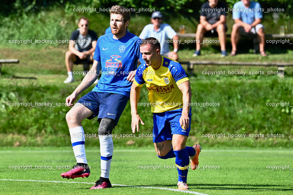 SV Afritz vs. ASKÖ Bodensdorf 20.8.2023 | #27 Andreas Michael Hofmeister, #8 Thomas Tauchhammer