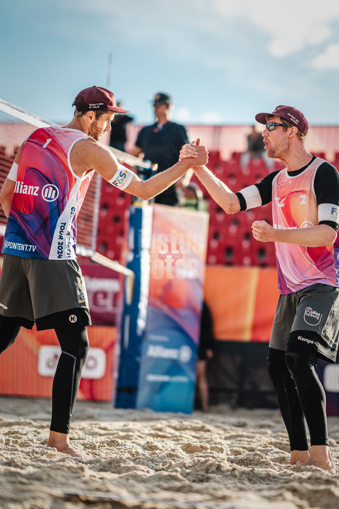 Sportart | Geschlecht | Saison 2022/2023 | Liga | Team1 vs. Team2 | TT.MM.JJJJ | Manuel harms (links) und Yannick Harms (rechts)