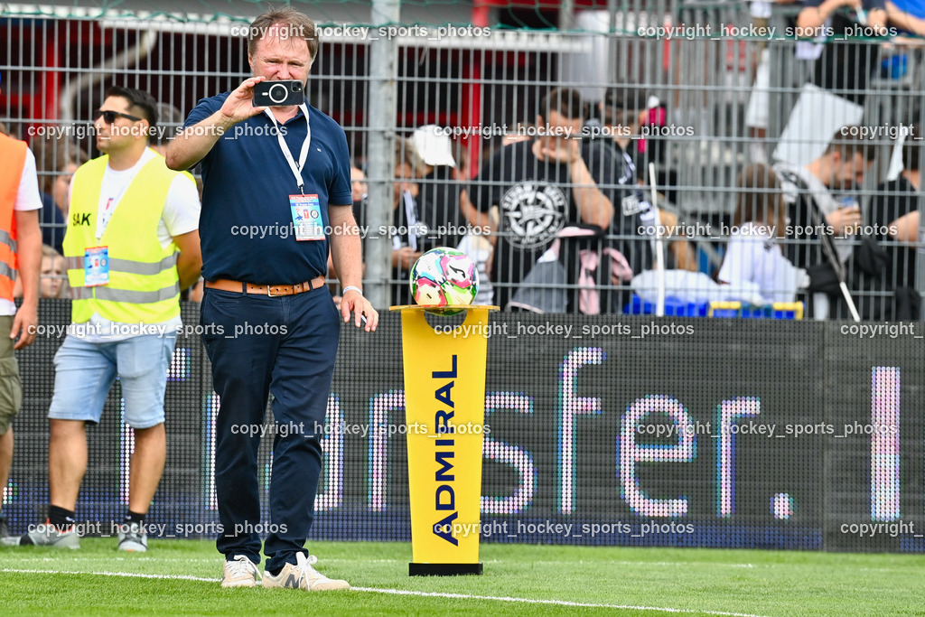 SAK vs. SK Sturm 22.7.2023 | Generalsekretär SAK Silvester Kumer