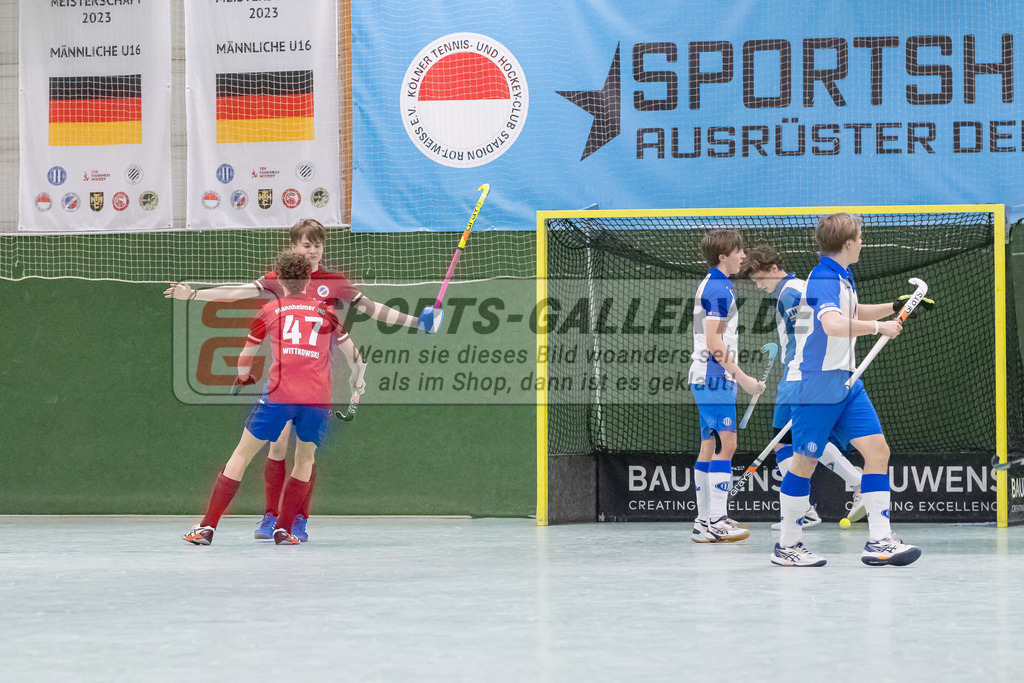 HK_20230304_105501 | Deutsche Meisterschaft MU16 Großflottbeker THGC - Mannheimer HC am 4.3.2023 RWK, Köln ,