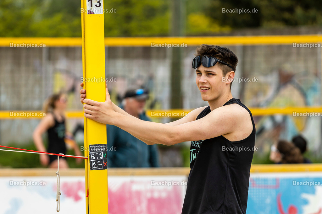 2023-00069458-Vater-Sohn-Turnier |  18.05.2023; Berlin Foto: Gerold Rebsch - www.beachpics.de
