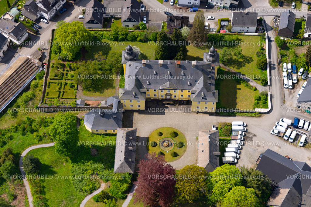 Olsberg240503305 | Luftbild, Schlossanlage Schloss Antfeld, Antfeld, Olsberg, Sauerland, Nordrhein-Westfalen, Deutschland