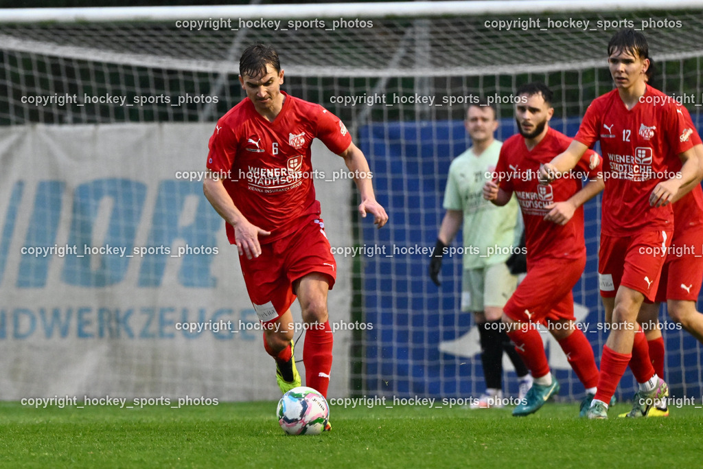 SAK vs. KAC 1909 | #6 Peter Pucker KAC, #12 Noa Mosser KAC, SAK vs. KAC 1909, SAK vs. KAC 1909 am 17.04.2025 in Klagenfurt (Sportpark Welzenegg), Austria, (Photo by Bernd Stefan)