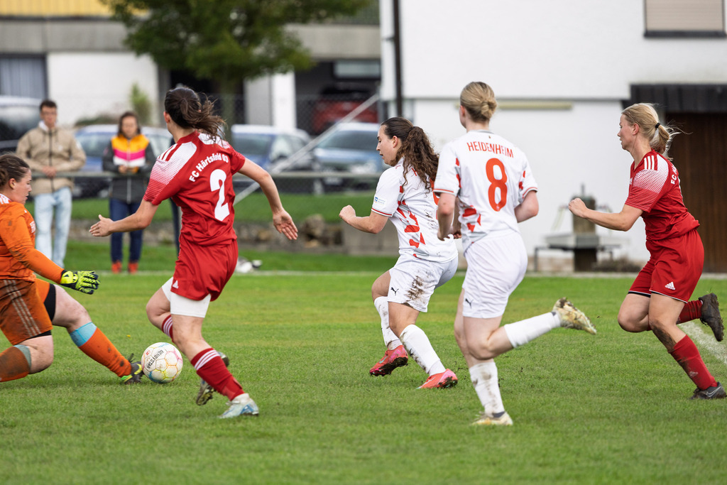 HÄRFCH_250914_0054 | FC Härtsfeld 03 vs. 1.FC Heidenheim 1846 II, Fußball, Frauen, Bezirksliga, 2025/2026, 1. Spieltag, 14.09.2025 in Dischingen(Foto: Michael Bulling) - Realisiert mit Pictrs.com